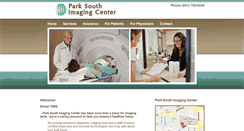 Desktop Screenshot of parksouthimagingcenter.com